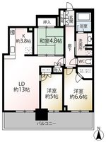 間取図/区画図:3LDK