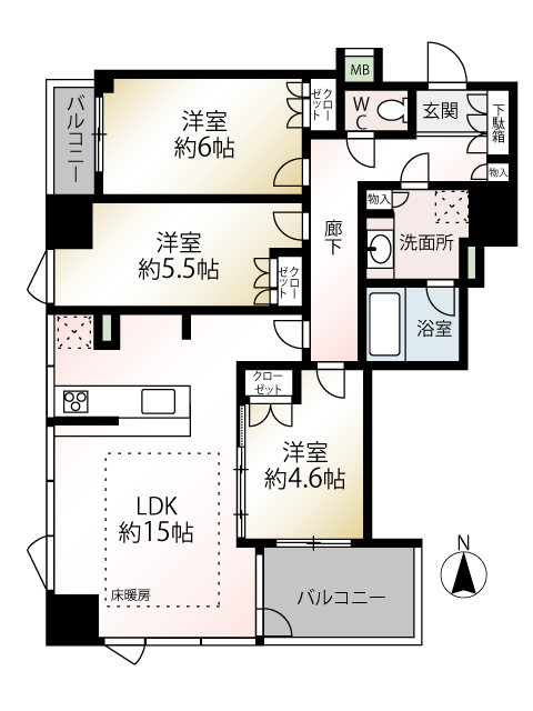 間取図/区画図: